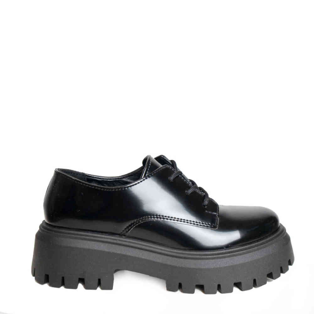 Altercore - Lyra Patent Chaussures basses - Noir